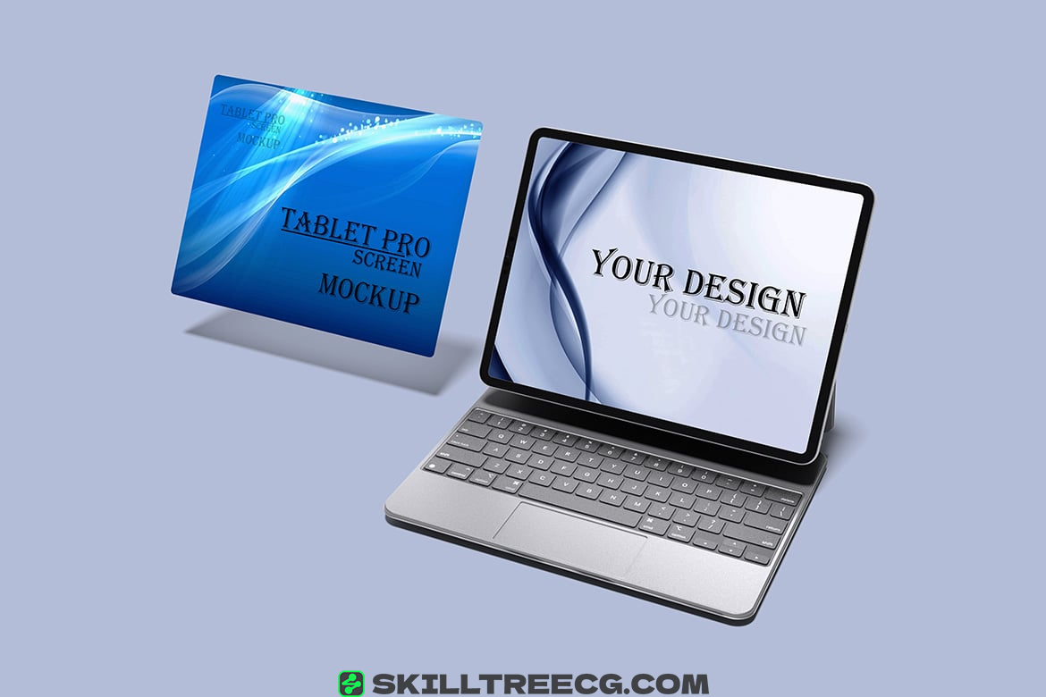 图片[4]-Tablet Screen Pro Mockup（019956）-技能树
